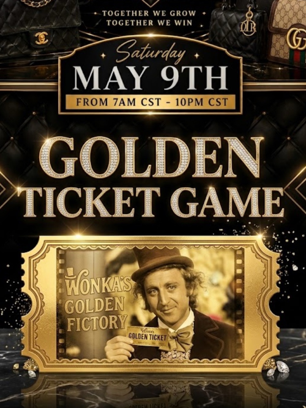 Golden Ticket Game for RAID TRAIN
